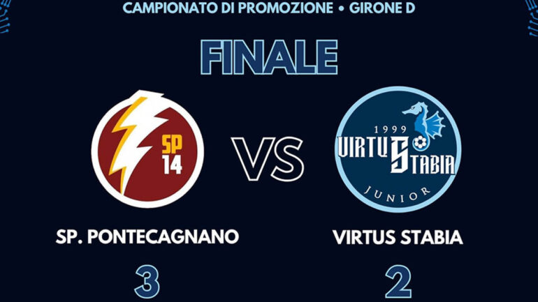 Sporting Pontecagnano – Virtus Stabia (3-2): Una classica partita maschia