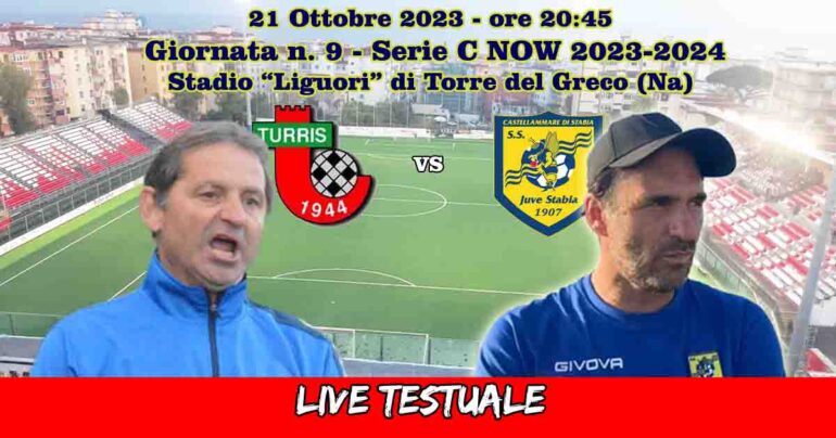 Turris-Juve Stabia, Rileggi LIVE 1-2