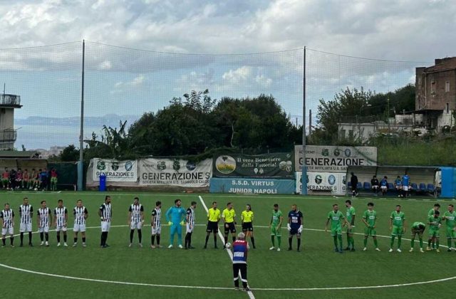 Virtus Stabia scoppiettante contro la Battipagliese: 2-1