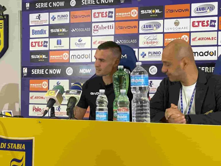 Juve Stabia-Monopoli, Andreoni: non finirò mai di ringraziare Lovisa per la chiamata alla Juve Stabia
