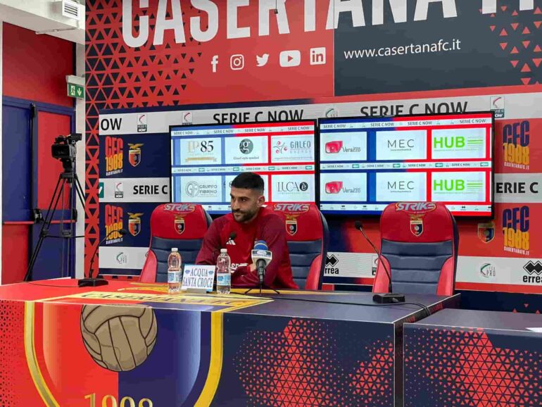 Casertana, Calapai: abbiamo trasformato i fischi in applausi