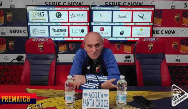 Casertana, Cangelosi: la Juve Stabia merita i punti che ha