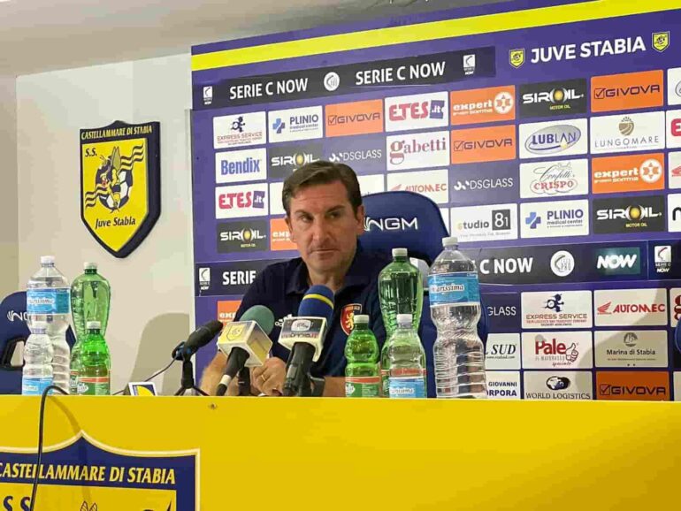 Juve Stabia-Potenza, Colombo: il gap di età a nostro favore non si è visto in campo