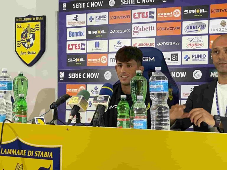 Guarracino: Juve Stabia, un onore la fascia di capitano in tutte le categorie