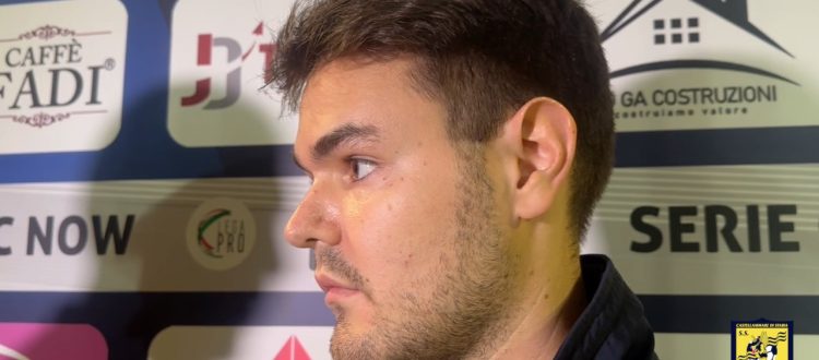 Juve Stabia, Lovisa: arbitraggio molto discutibile, pretendiamo rispetto