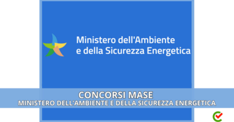 Concorso Ministero Ambiente 2023: 298 Funzionari da Assumere