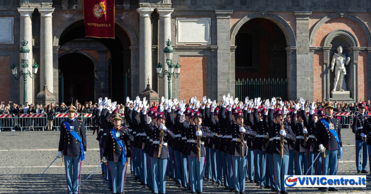 iuramento degli allievi del 236° corso della Scuola Militare Nunziatella