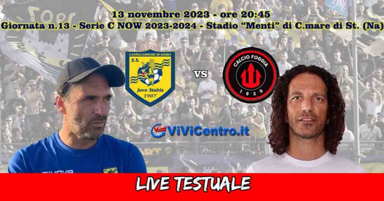 Juve Stabia-Foggia, Rileggi LIVE 0-0