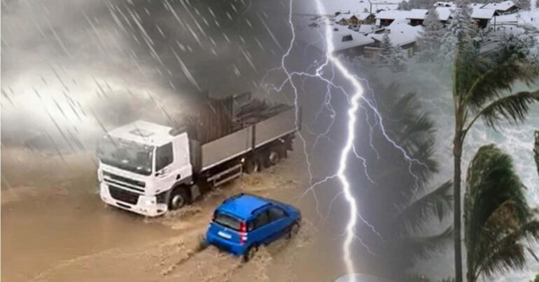 Meteo 10 Novembre 2023: Pioggia, Neve e Vento forte in atto, ma il peggio sarà nelle Prossime Ore