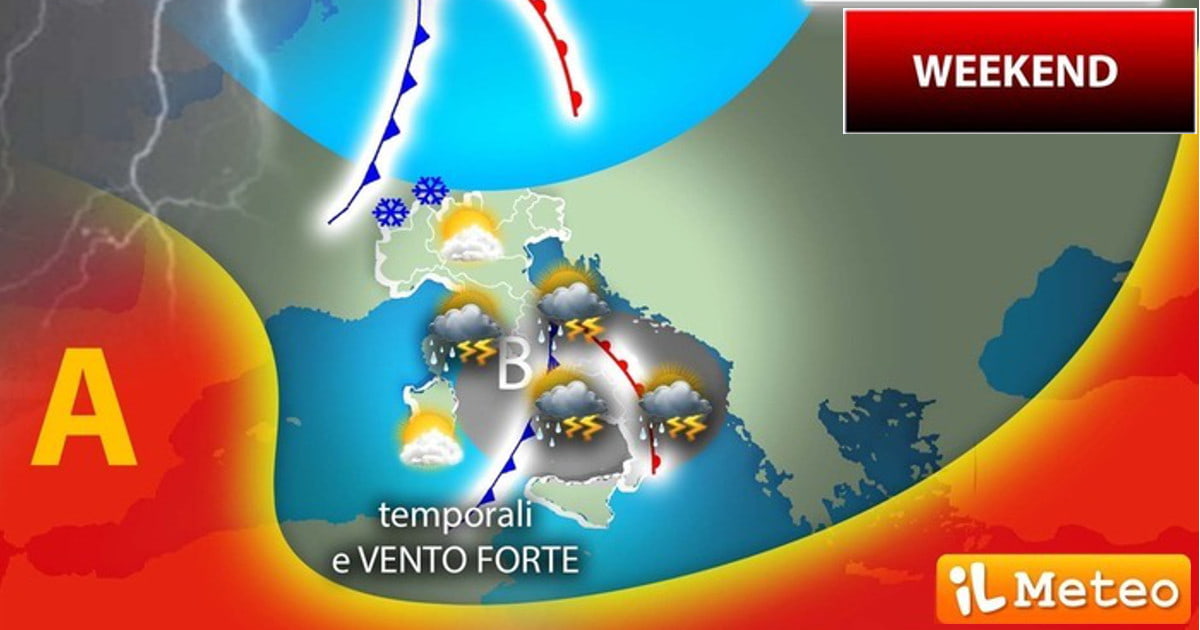Meteo 11 Novembre 2023 WEEKEND, Sabato tornano le schiarite, ma Domenica altre Piogge! Estate di San Martino rinviata