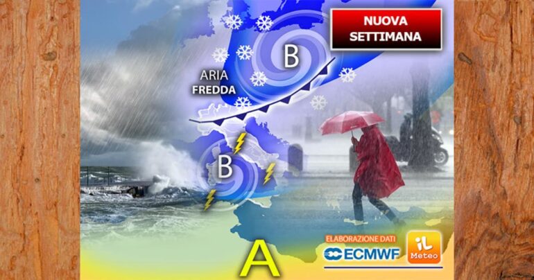 Meteo 20 Novembre 2023, Ciclone Mediterraneo nei Prossimi Giorni