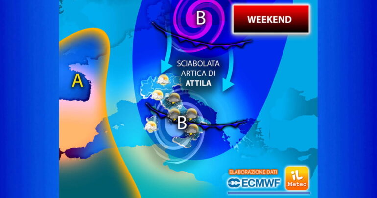 Meteo 24 Novembre 2023: irrompe l’Inverno