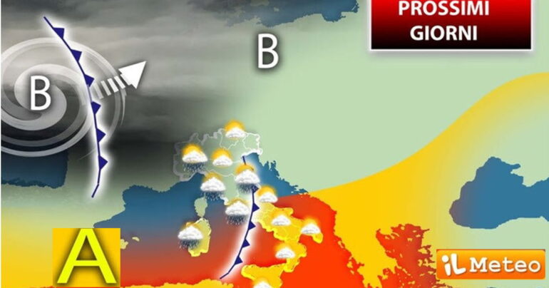 Meteo 7 Novembre 2023: Doppia perturbazione, poi Ciclone di San Martino