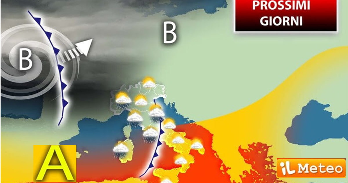 Meteo 7 Novembre 2023, Doppia perturbazione, poi Ciclone di San Martino