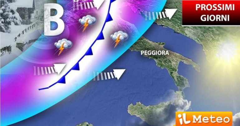 Meteo 9 Novembre 2023: Ciclone di San Martino, piogge fino al Weekend