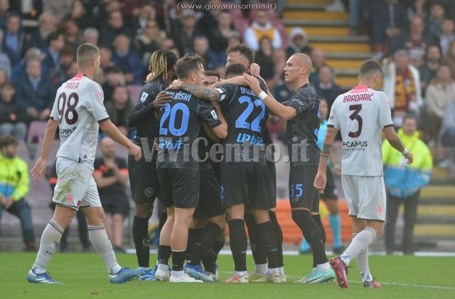 Foto Salernitana – Napoli (0-2): Continua la serie positiva degli azzurri