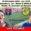 Taranto-Juve Stabia LIVE