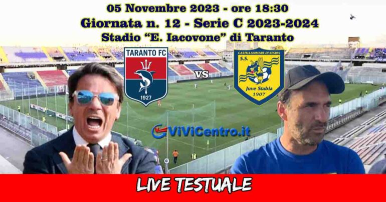 Taranto-Juve Stabia, Rileggi LIVE 0-2