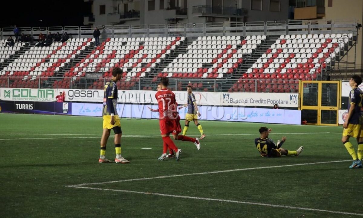 Coppa Italia Serie C, Turris – Juve Stabia (3-5 dts): le foto dei protagonisti in campo