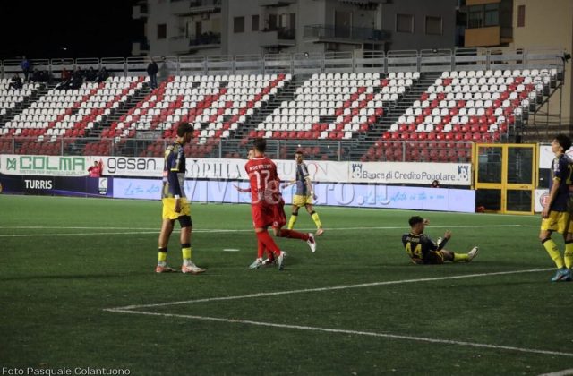Coppa Italia Serie C, Turris – Juve Stabia (3-5 dts): le foto dei protagonisti in campo