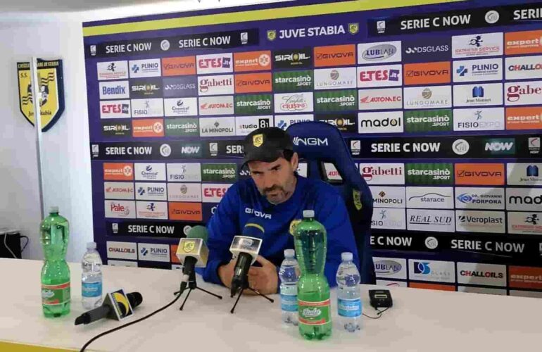 Juve Stabia, Pagliuca: fondamentale l’atteggiamento col Sorrento