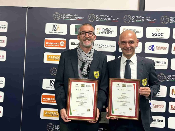 novellino mainolfi juve stabia Italian Sport Awards