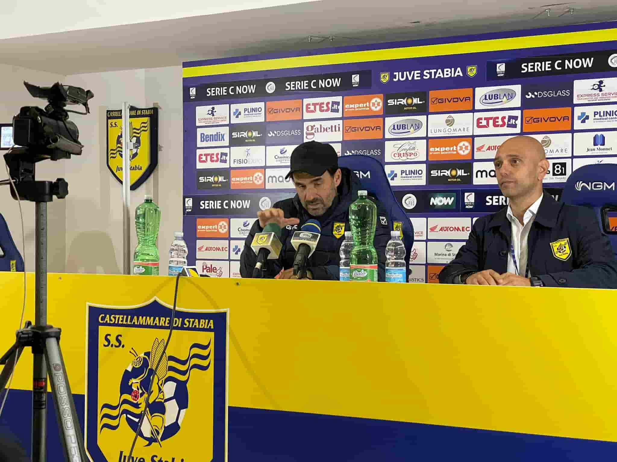 pagliuca juve stabia foggia conferenza