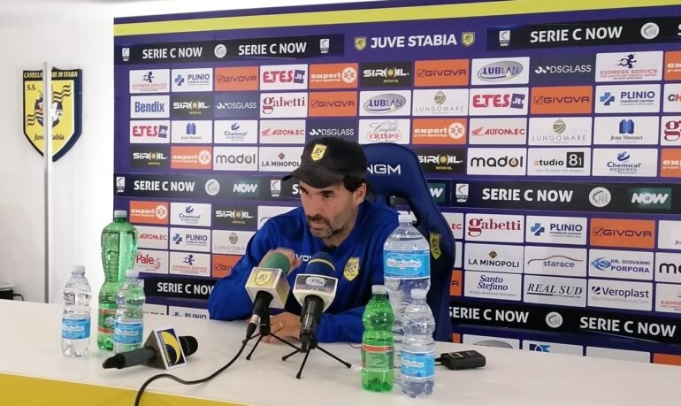 Juve Stabia, Pagliuca: consapevoli della nostra forza con il Taranto