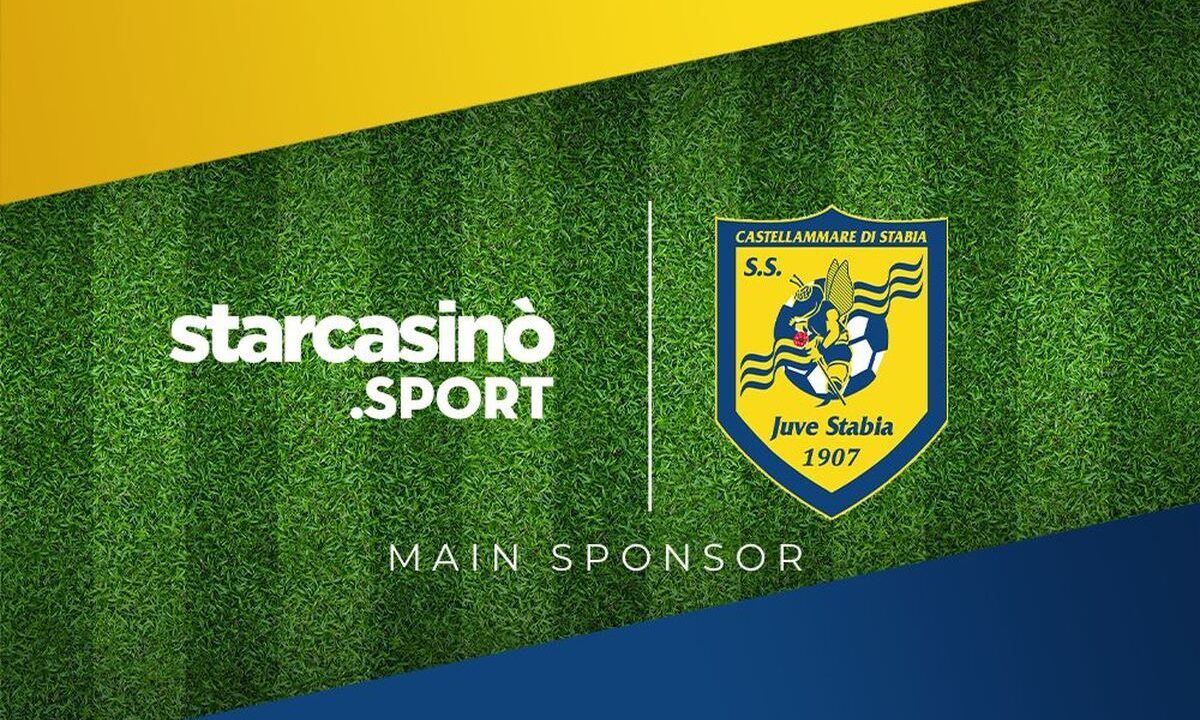 Juve Stabia, StarCasinò è il nuovo main sponsor