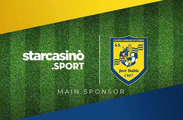 Juve Stabia, StarCasinò è il nuovo main sponsor