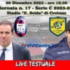 Crotone-Juve Stabia LIVE