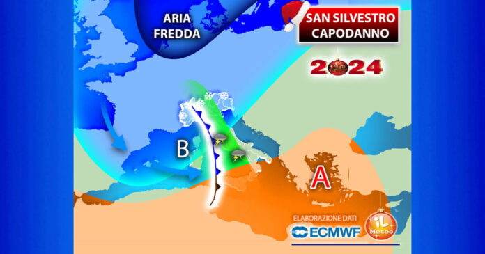 Meteo 29 Dicembre 2023, Pioggia e neve per l’Ultimo dell’Anno