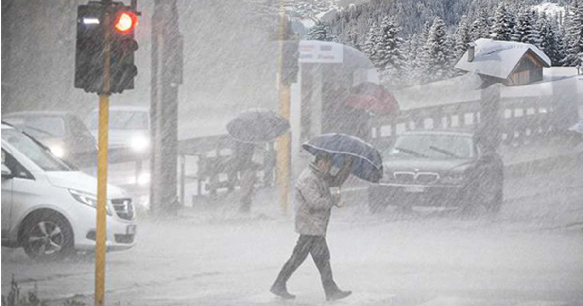 Meteo 31 Dicembre 2023, Pioggia e anche neve per Capodanno