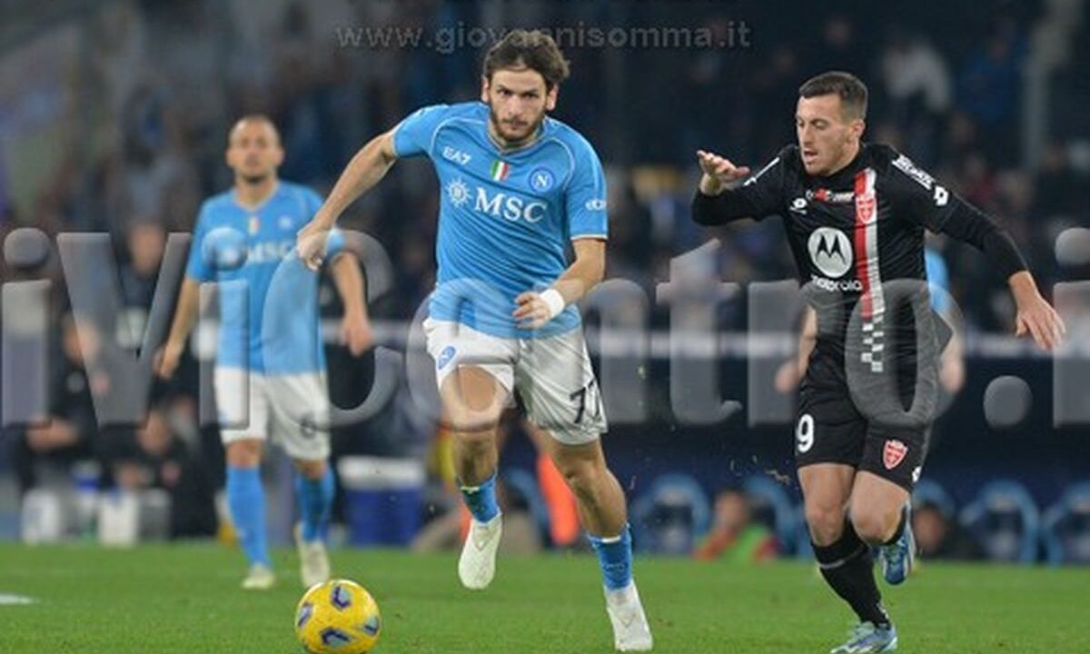 Napoli – Monza (0-0): Le foto dei protagonisti in campo