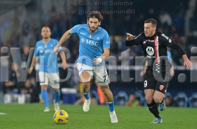 Napoli – Monza (0-0): Le foto dei protagonisti in campo