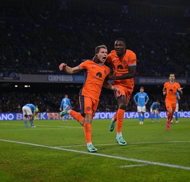 Napoli-Inter 0-3! L’Inter espugna il Maradona ma la prova degli azzurri è buona