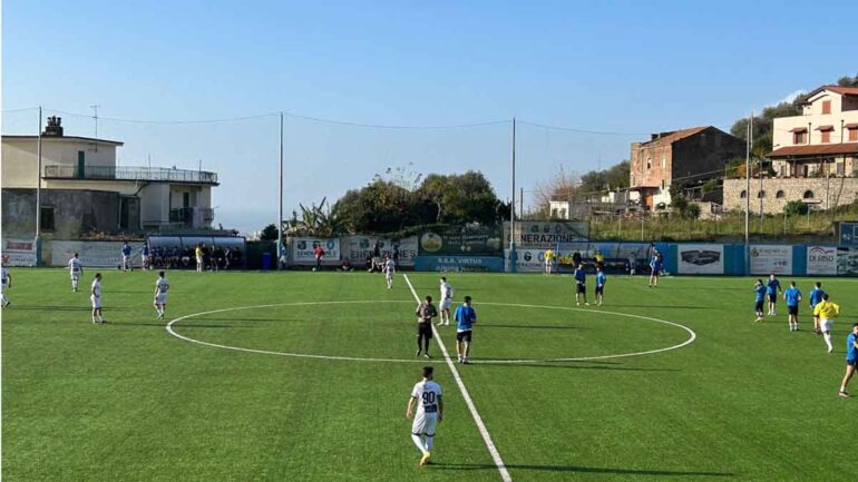 Virtus Stabia: allenamento congiunto con la Juventude Stabia, 2-2
