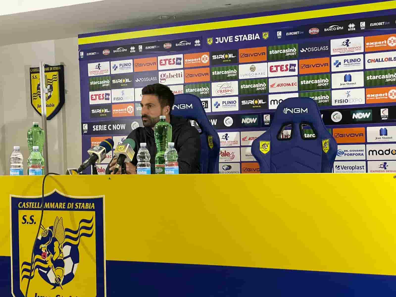 andreoletti juve stabia benevento conferenza