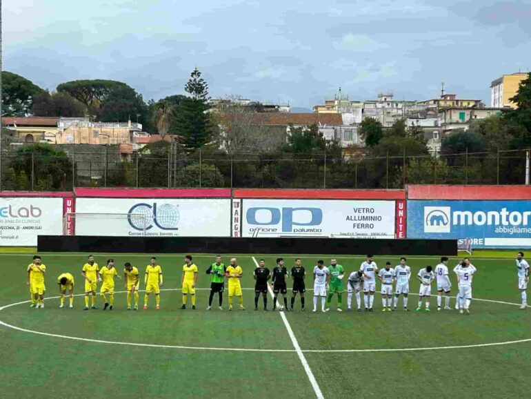 Virtus Stabia corsara in trasferta contro l’Atletico Pagani: 0-2 per i biancazzurri