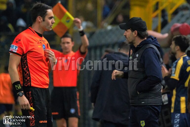 Juve Stabia, per Pagliuca squalifica di due turni