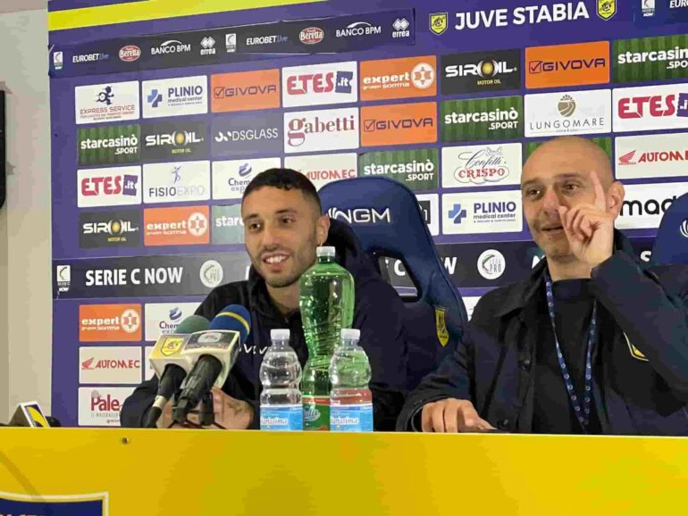 Juve Stabia, Piscopo: non guardo la classifica, ci divertiamo