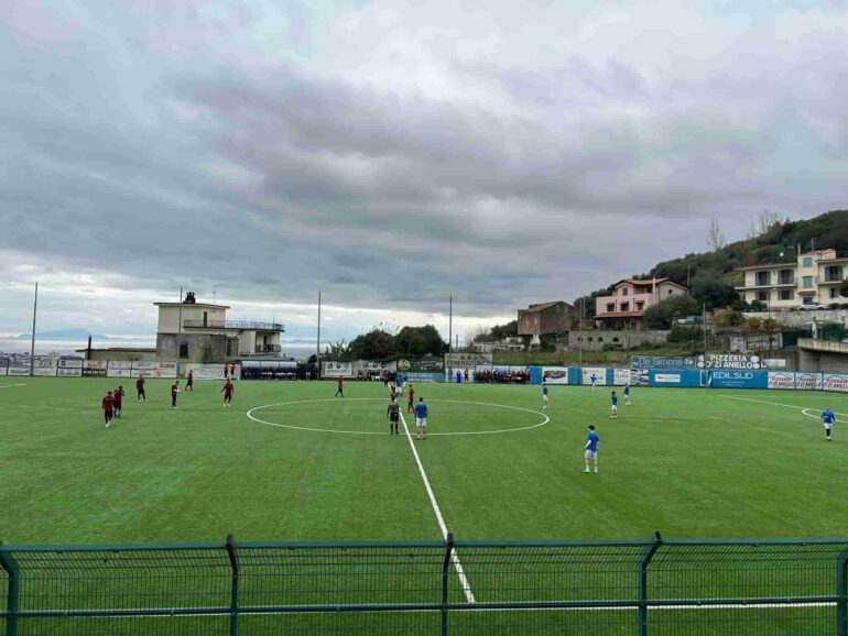 Virtus Stabia, l’allenamento congiunto con il Real Aversa finisce 5-5