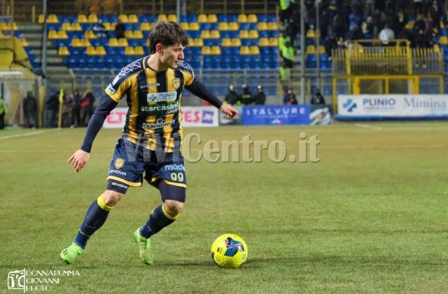 L’attaccante della Juve Stabia Enrico Piovanello in viaggio verso Trapani per firmare il contratto