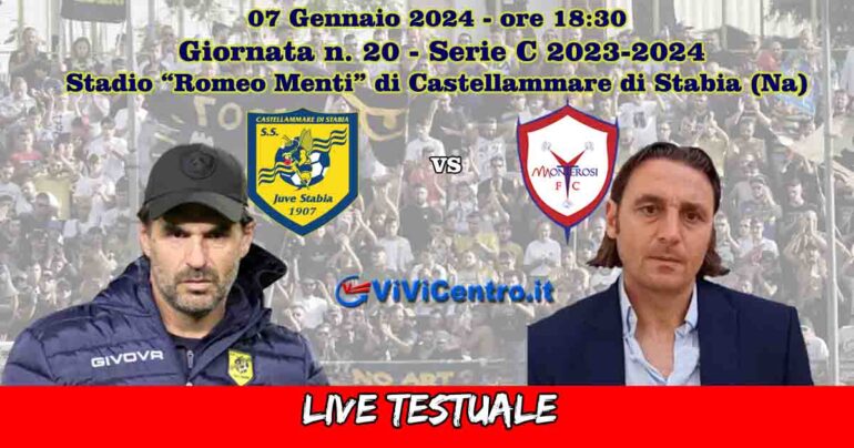 Juve Stabia-Monterosi Tuscia, Rileggi LIVE 2-2