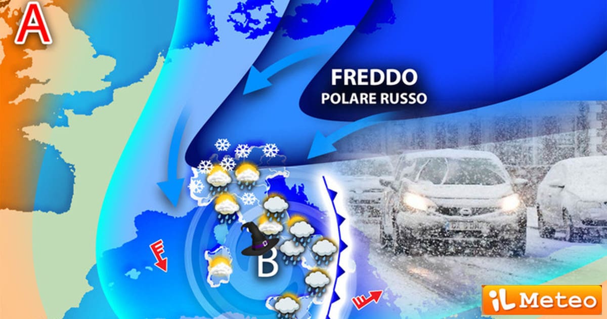Meteo 7 Gennaio 2024, DOMENICA. Maltempo Invernale con Pioggia, Vento forte e Neve