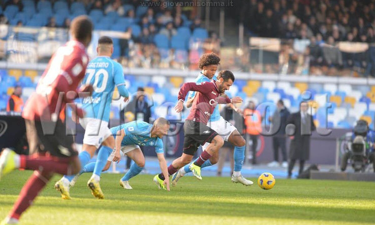 Napoli – Salernitana (2-1): Le foto dei protagonisti in campo