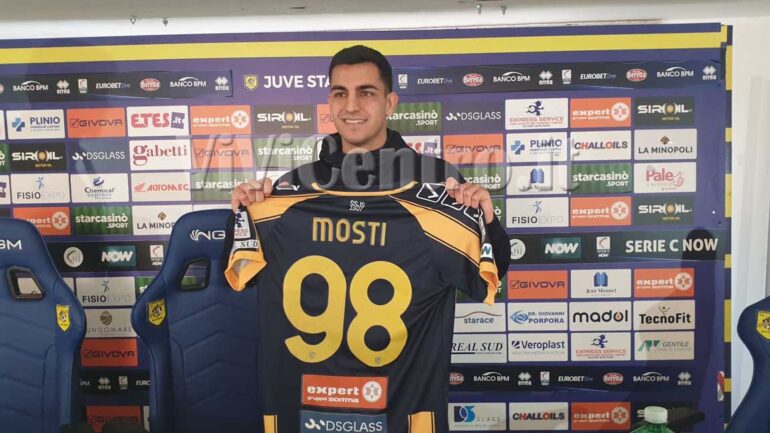 Juve Stabia, Nicola Mosti: Ho notato un gruppo forte e mi metto a disposizione per centrare un obiettivo importante