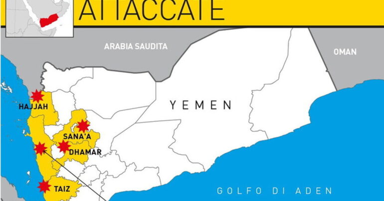 Stati Uniti pronti a rispondere agli attacchi Houthi: Italia supporta ma non partecipa