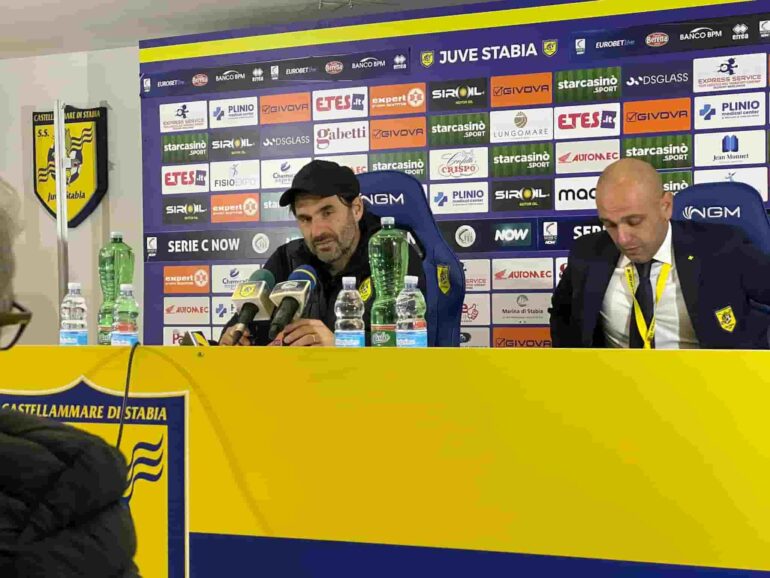 Juve Stabia, Pagliuca: abbiamo giocato in 6-7 col Monterosi