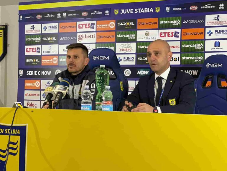 Juve Stabia, Tarantino: il Giugliano solo catenaccio, noi 6-7 palle gol nitide e 2 rigori non dati